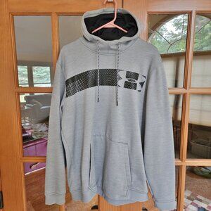 Under Armour Men's Loose Fit Gray Hoodie Pullover Size XL